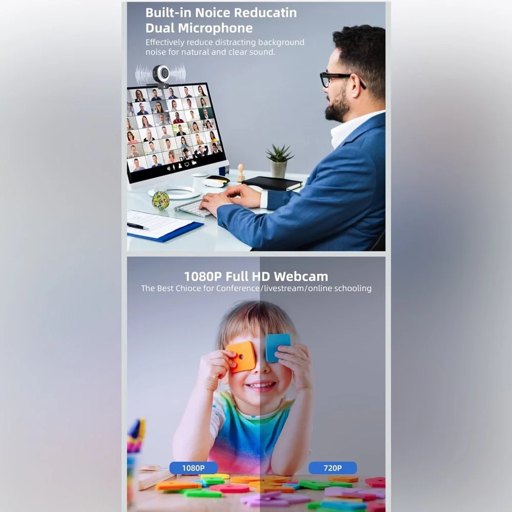 Stream Webcam with Accessories